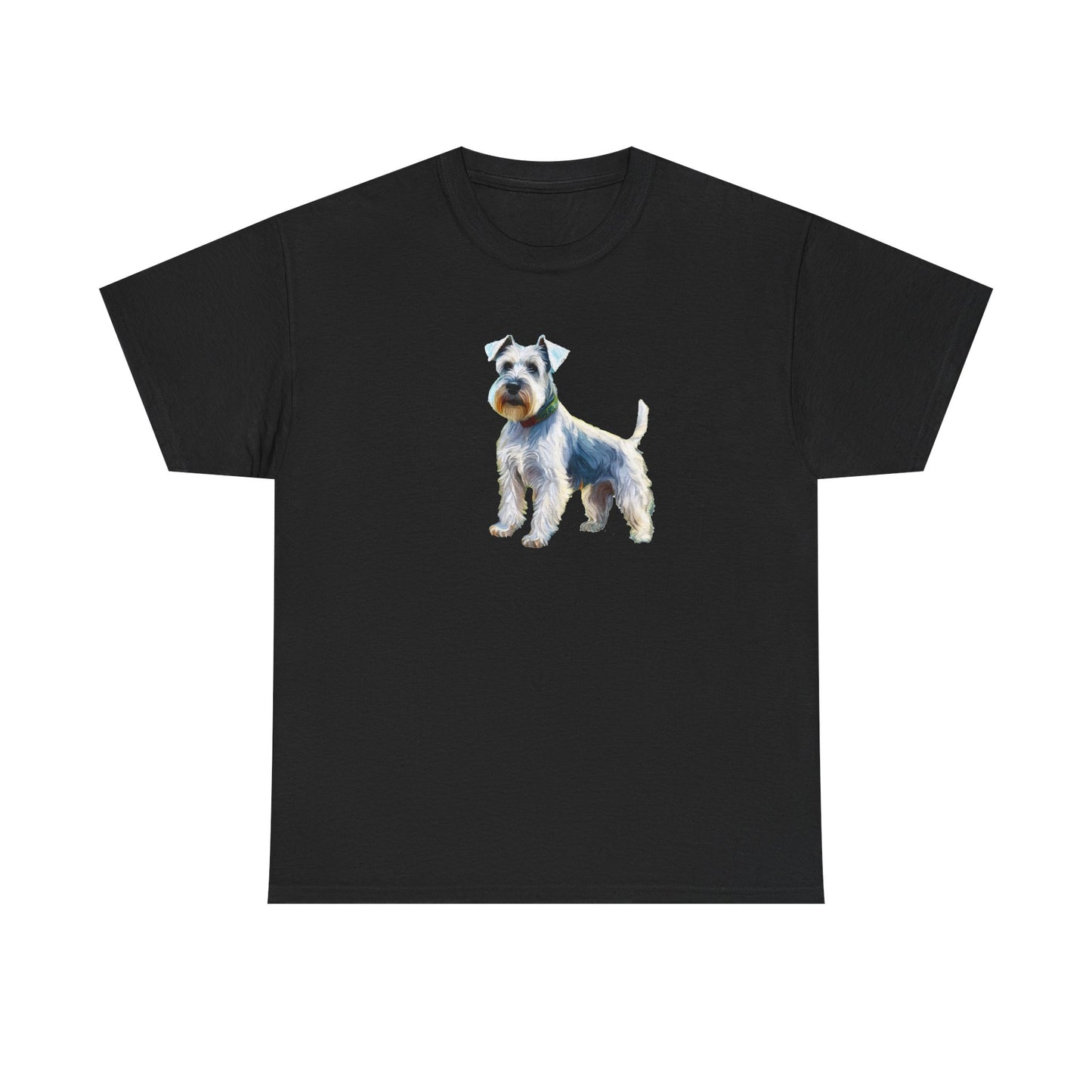 White Schnazer Unisex Heavy Cotton Tee