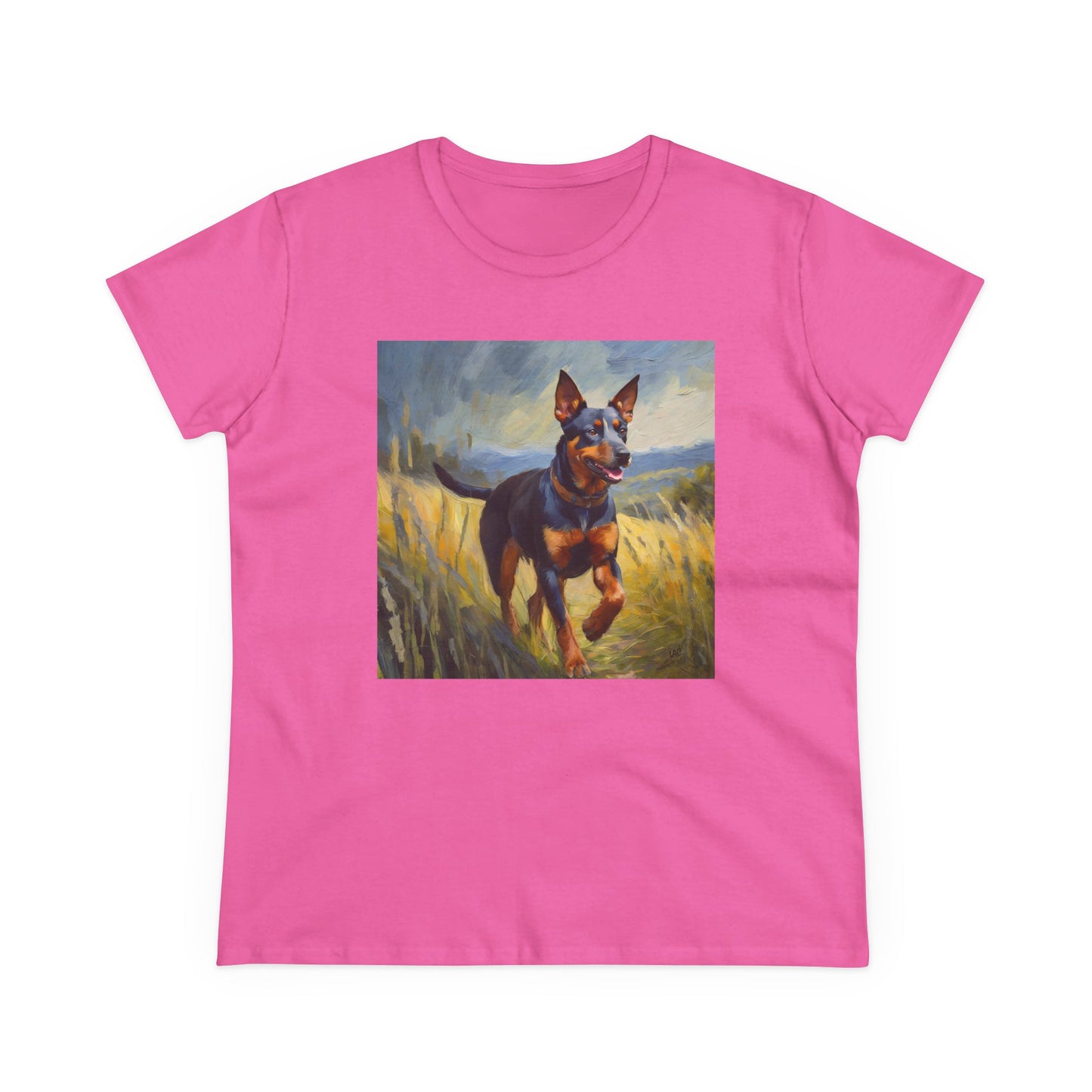Lancashire Heeler Women's Midweight Cotton Tee