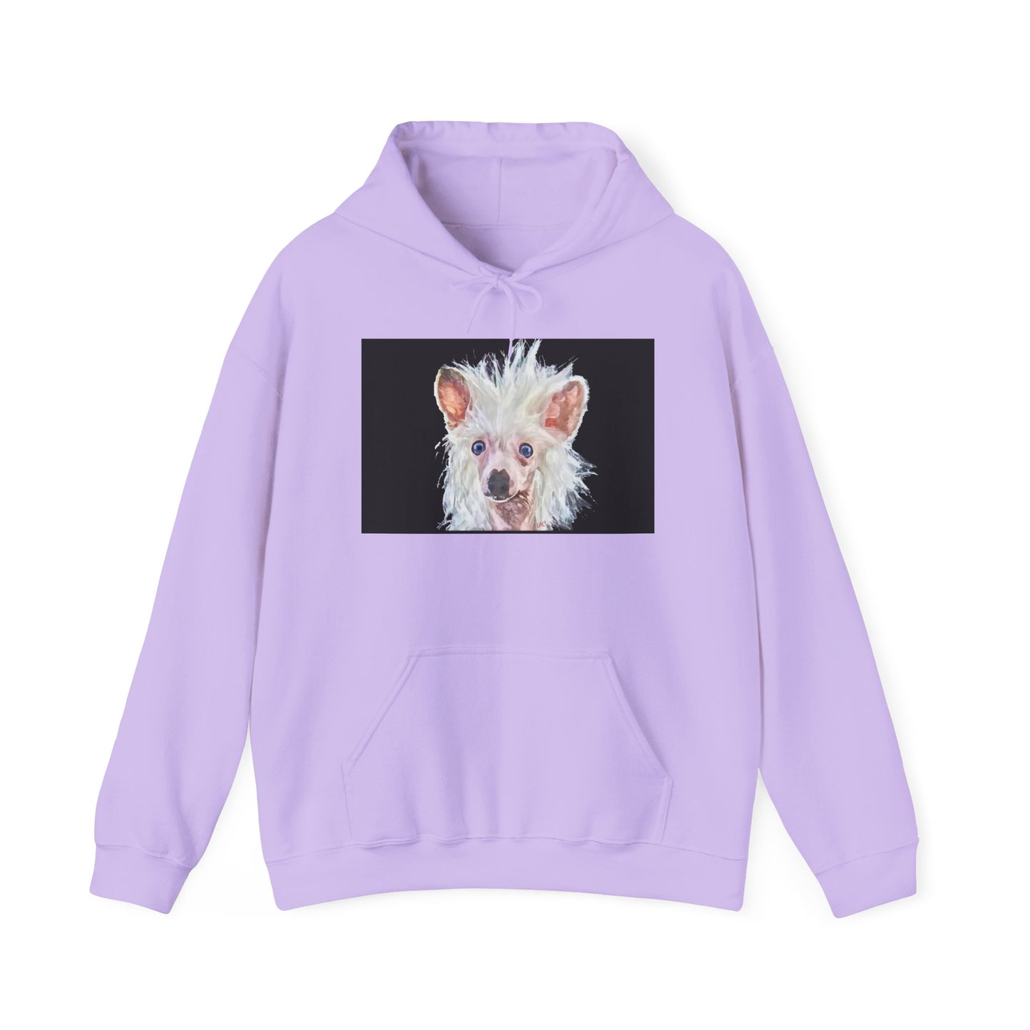 Chinese Crested Unisex 50/50 Hooded Sweatshirt