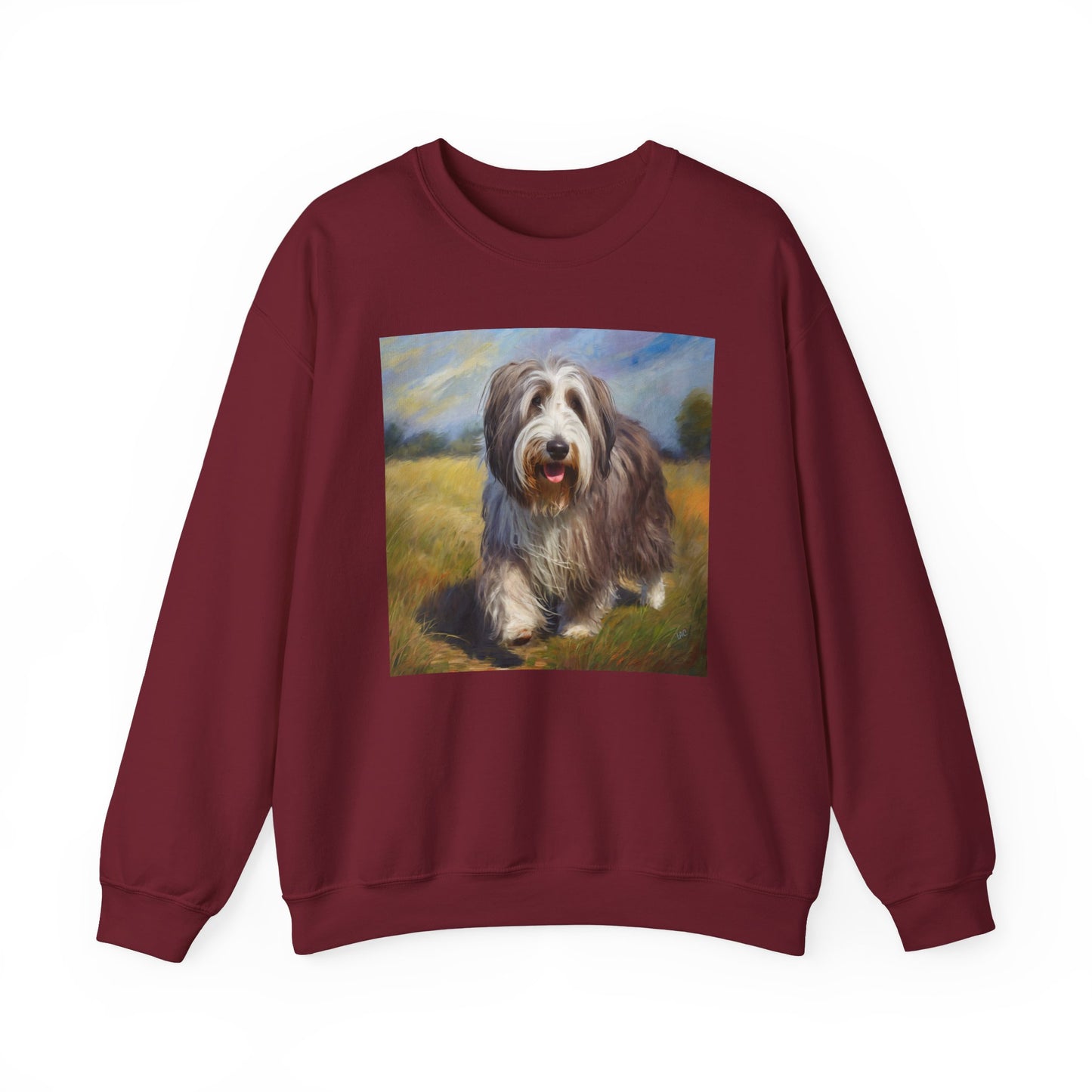 Bearded Collie Charm Crewneck Sweatshirt