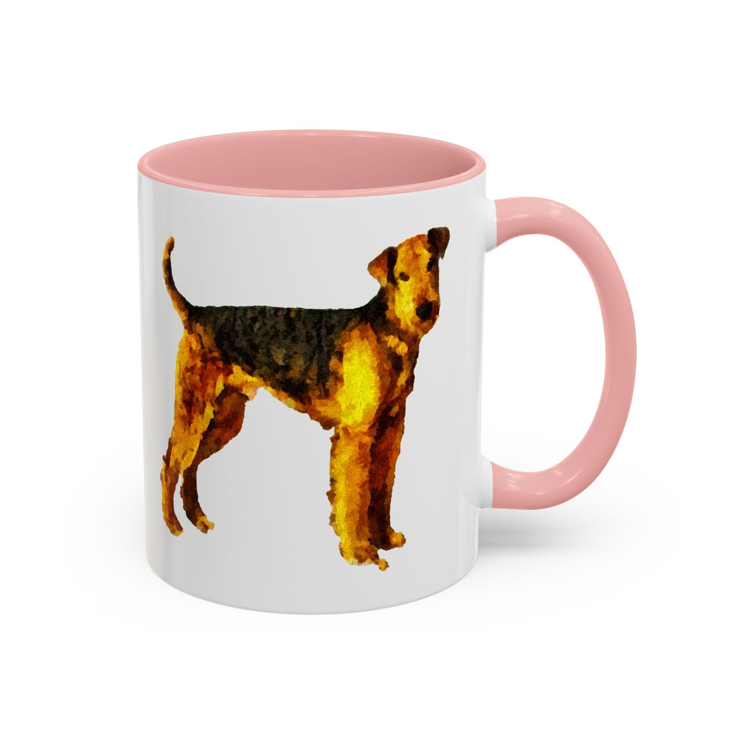 Airedale - Accent Ceramic Coffee Mug (11, 15oz)