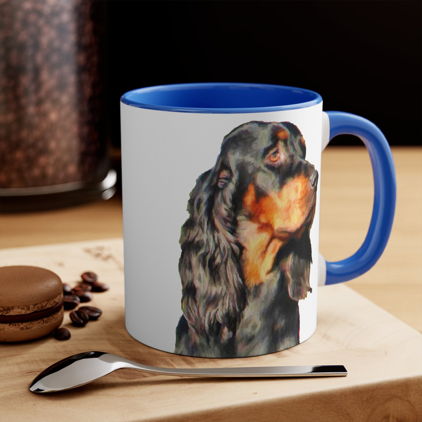 Gordon Setter Accent Coffee Mug, 11oz - Sip in Style!