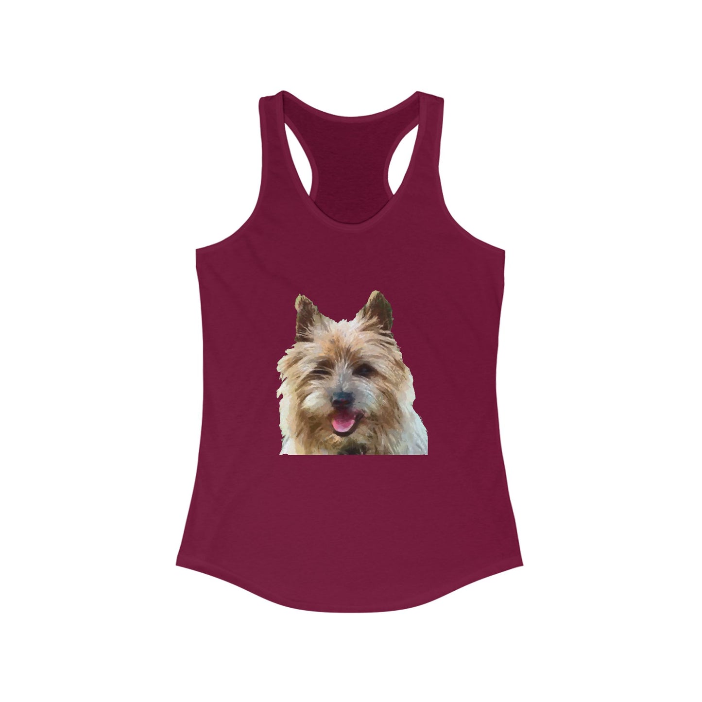 Cairn Terrier Women's Slim Fit Tank – Small but Mighty