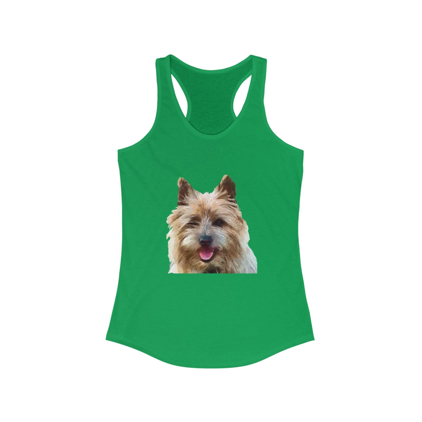 Cairn Terrier Women's Slim Fit Tank – Small but Mighty