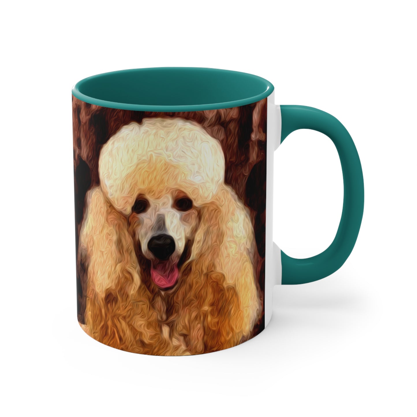 Poodle Accent Coffee Mug, 11oz