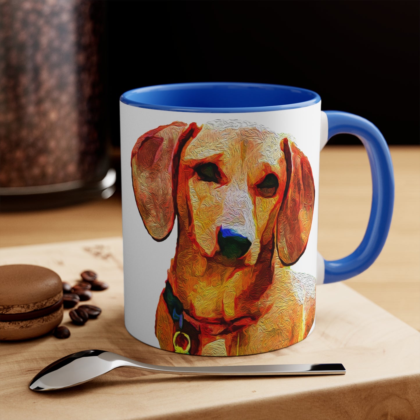 Dachshund 'Daisy' Accent Coffee Mug, 11oz