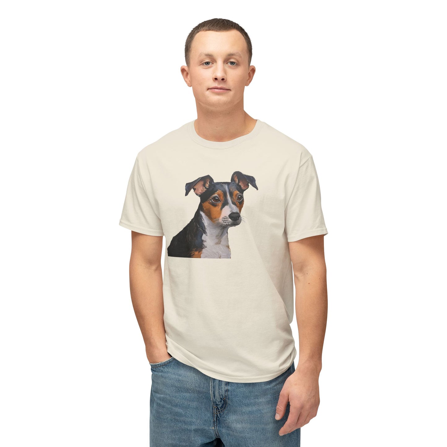 Teddy Roosevelt Terrier Unisex Pre-shrunk Cotton T-shirt