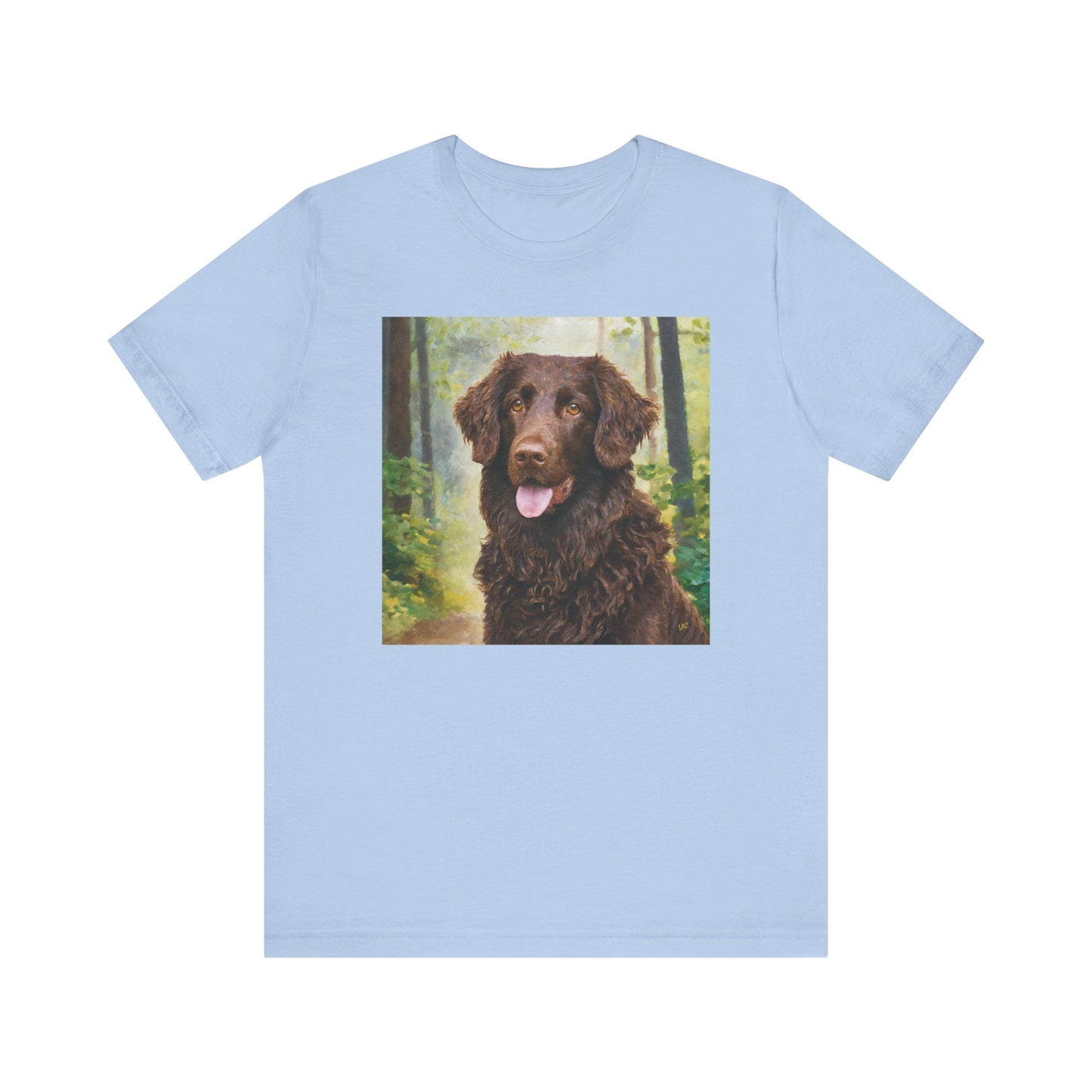 Curly Coated Retriever Jersey Short Sleeve Tee