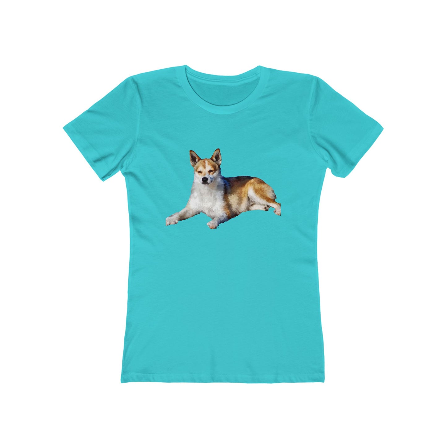 Norwegian Lundehund - Women's Slim Fit Ringspun Cotton T-Shirt