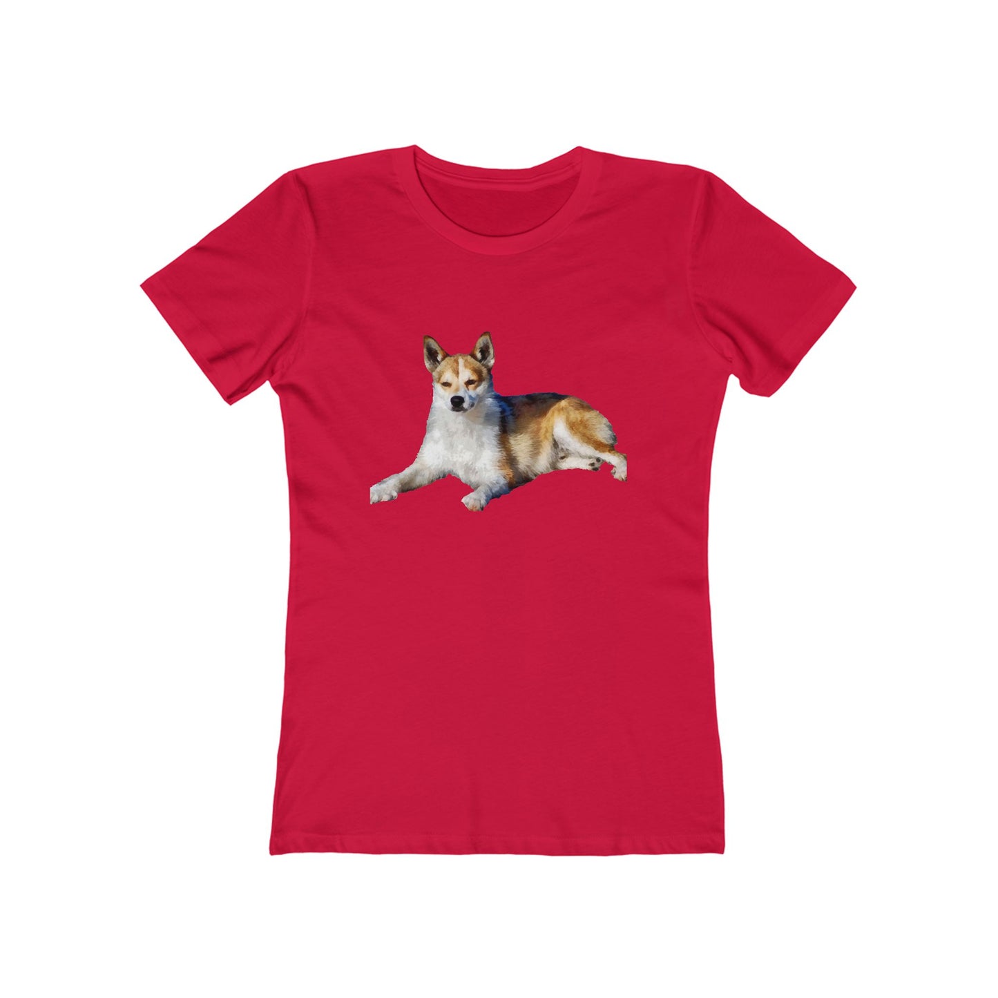 Norwegian Lundehund - Women's Slim Fit Ringspun Cotton T-Shirt