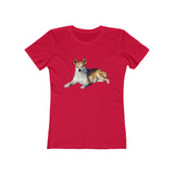 Norwegian  Lundehund - Women's Slim Fit  Ringspun Cotton T-Shirt