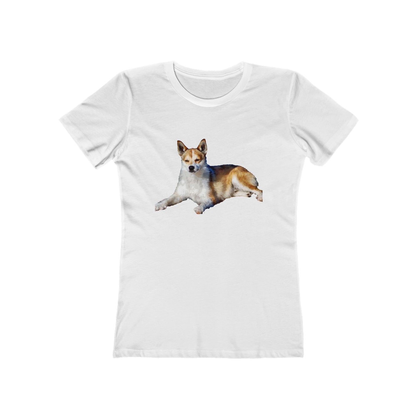 Norwegian Lundehund - Women's Slim Fit Ringspun Cotton T-Shirt