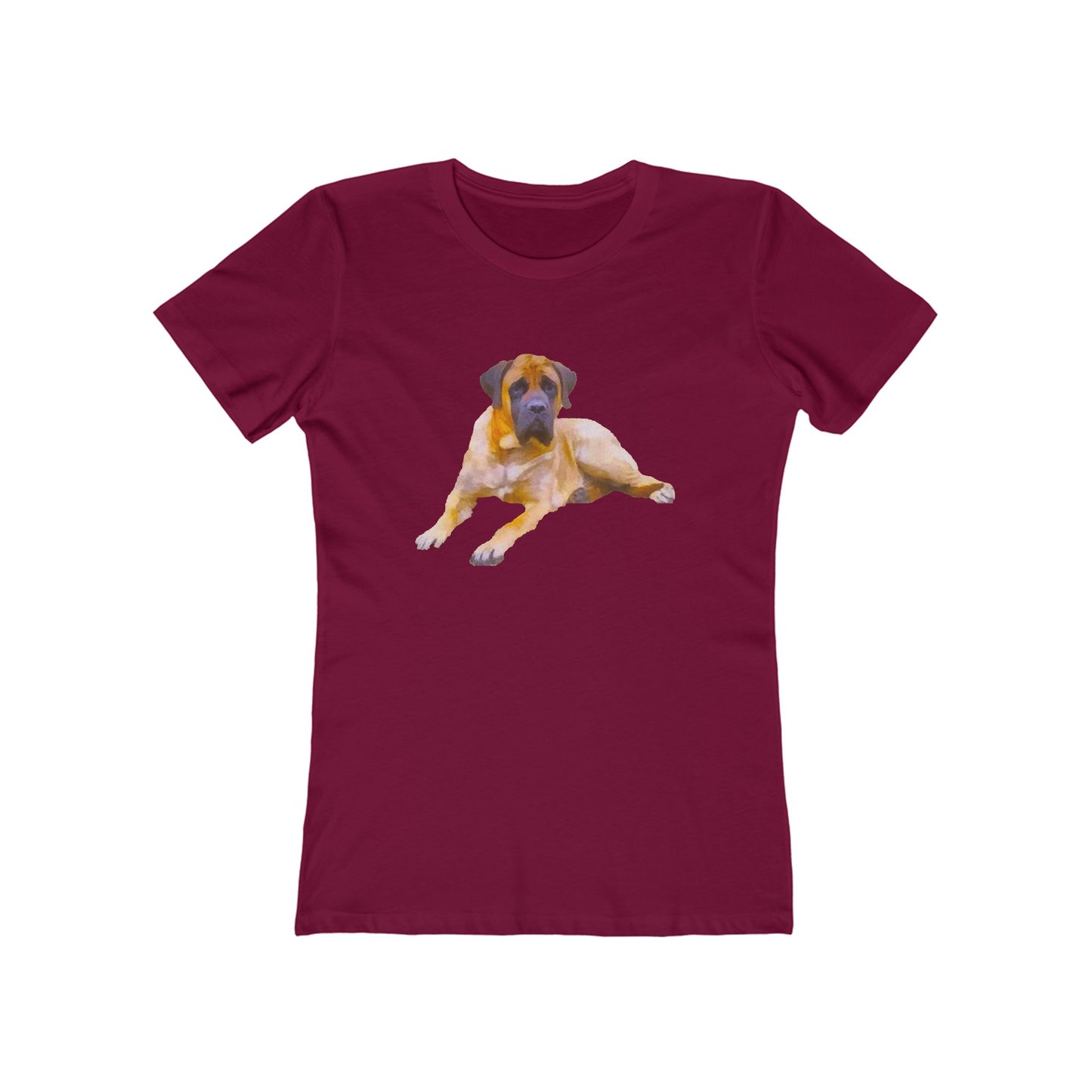 Mastiff 'Maury' - Women's Slim Fit Ringspun Cotton T-Shirt