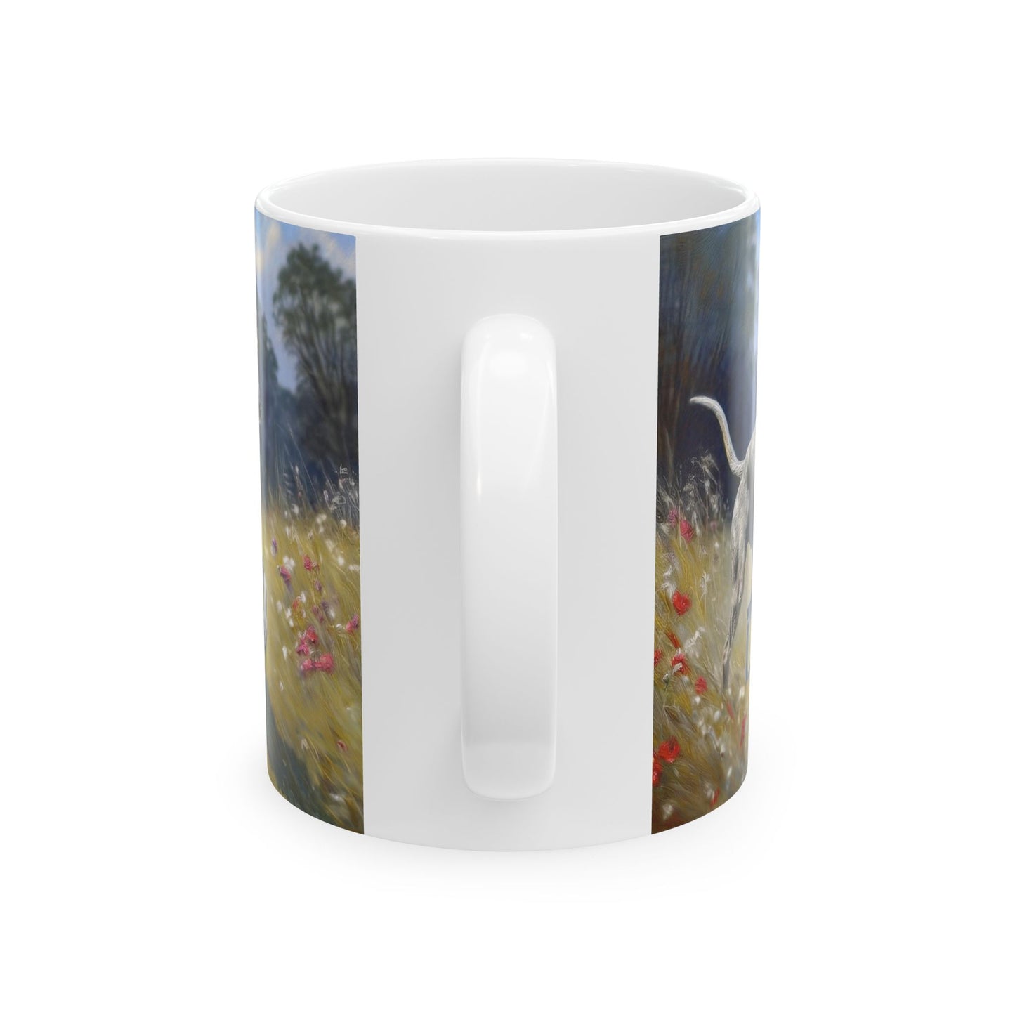 Whippet -- Ceramic Mug, (11oz, 15oz)
