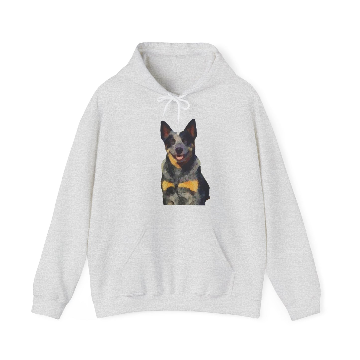 Blue Heeler 'Bailey' Unisex 50/50 Hooded Sweatshirt