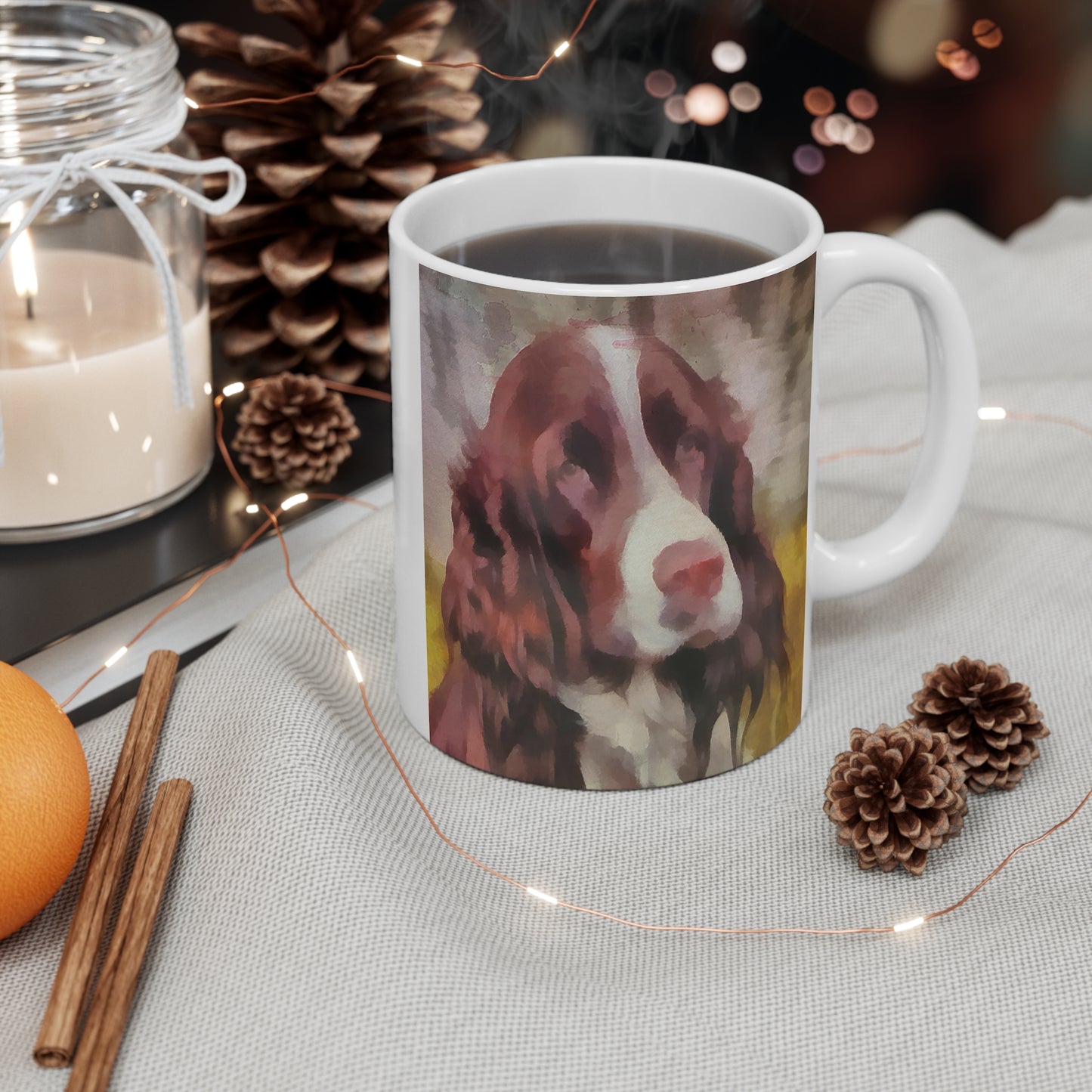 English Springer Spaniel Ceramic Mug 11oz