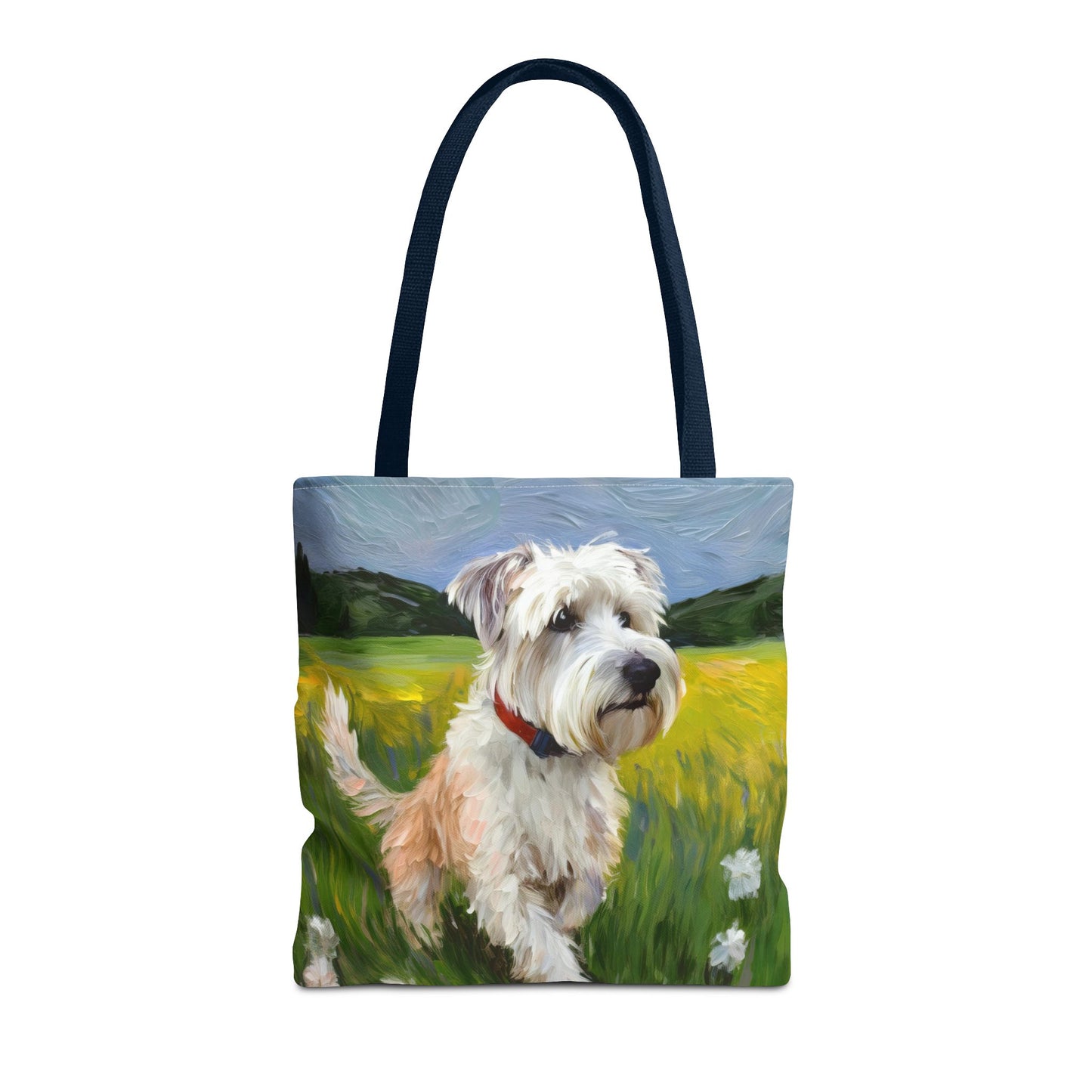 Dandie Dinmont Terrier - Polyester Tote Bag (AOP)
