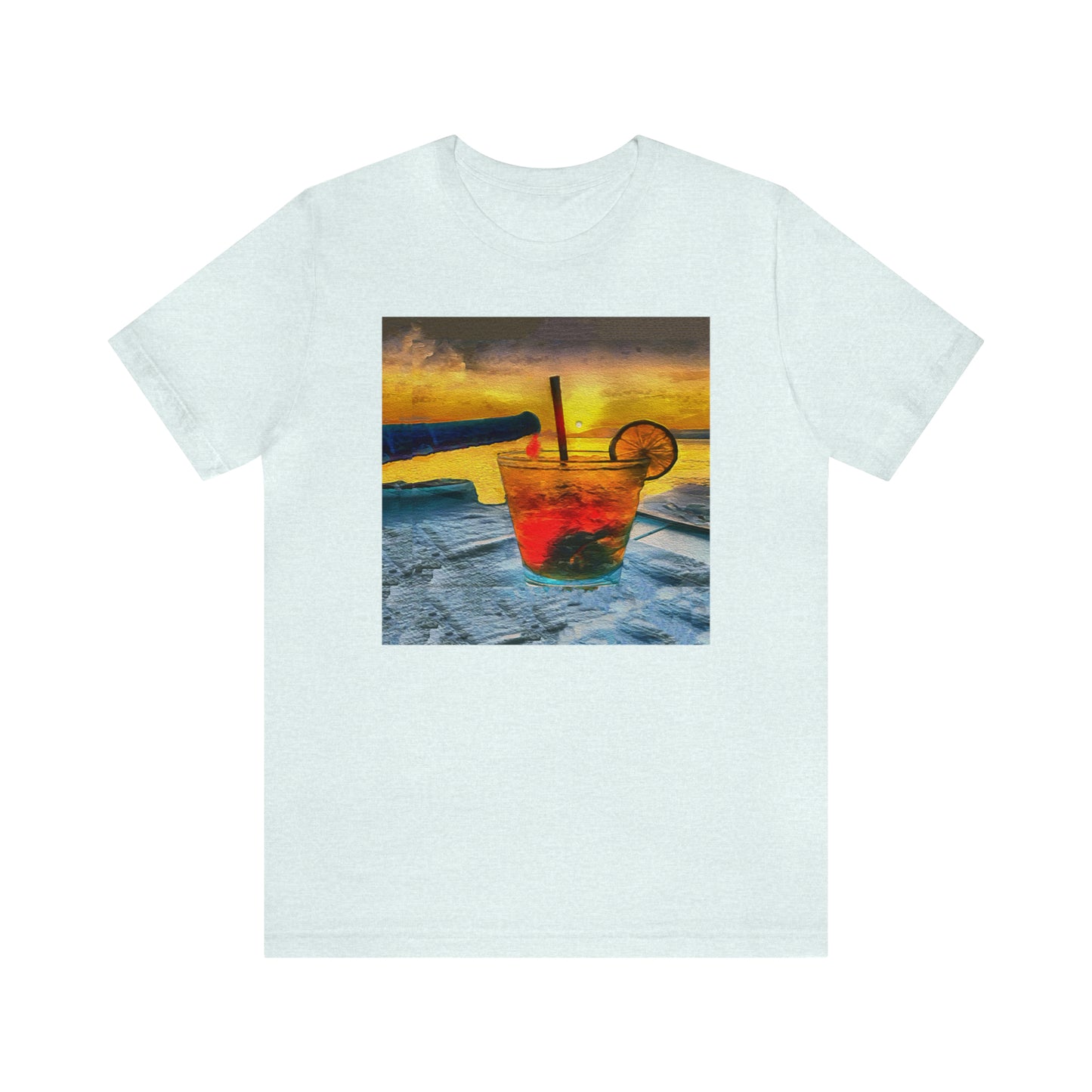 Happy Hour on Sifnos (Greece) - - Classic Jersey Short Sleeve Tee