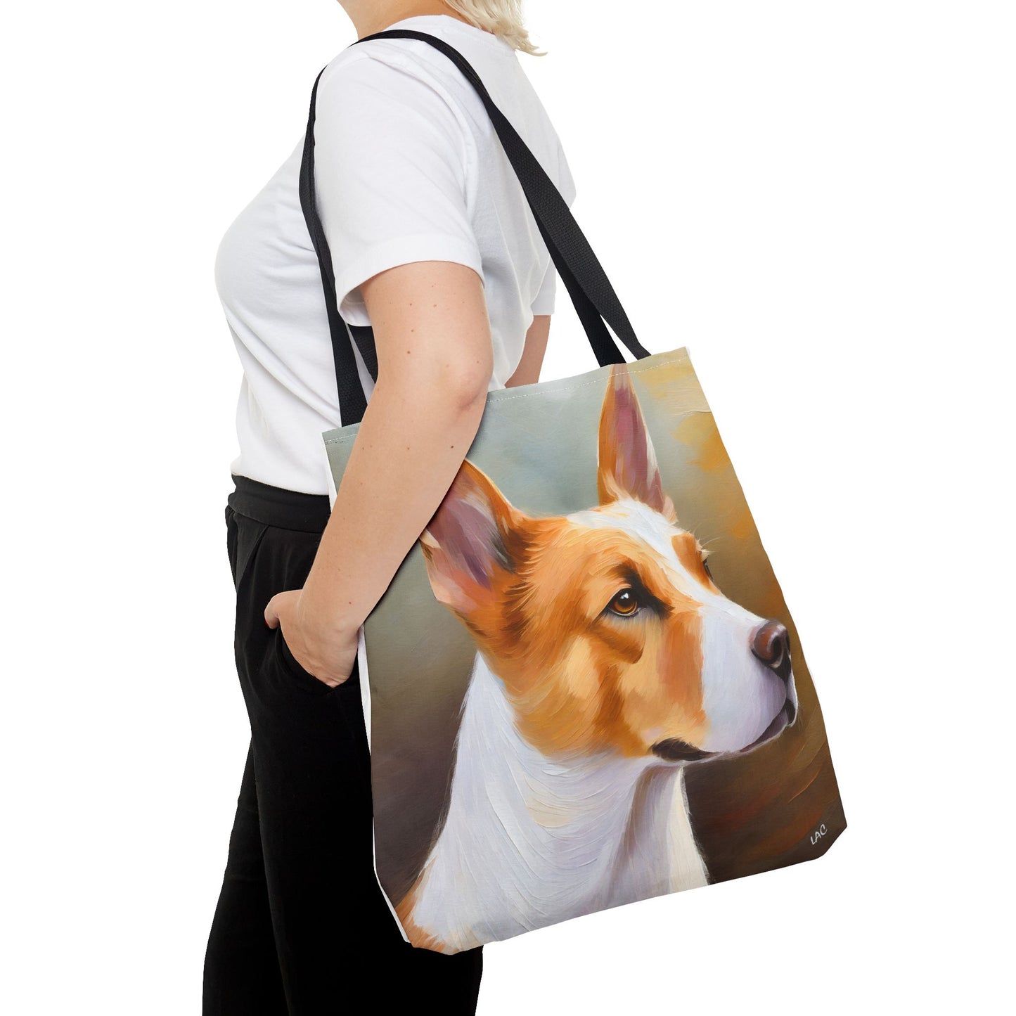 Canaan Dog of Israel Tote Bag (AOP)