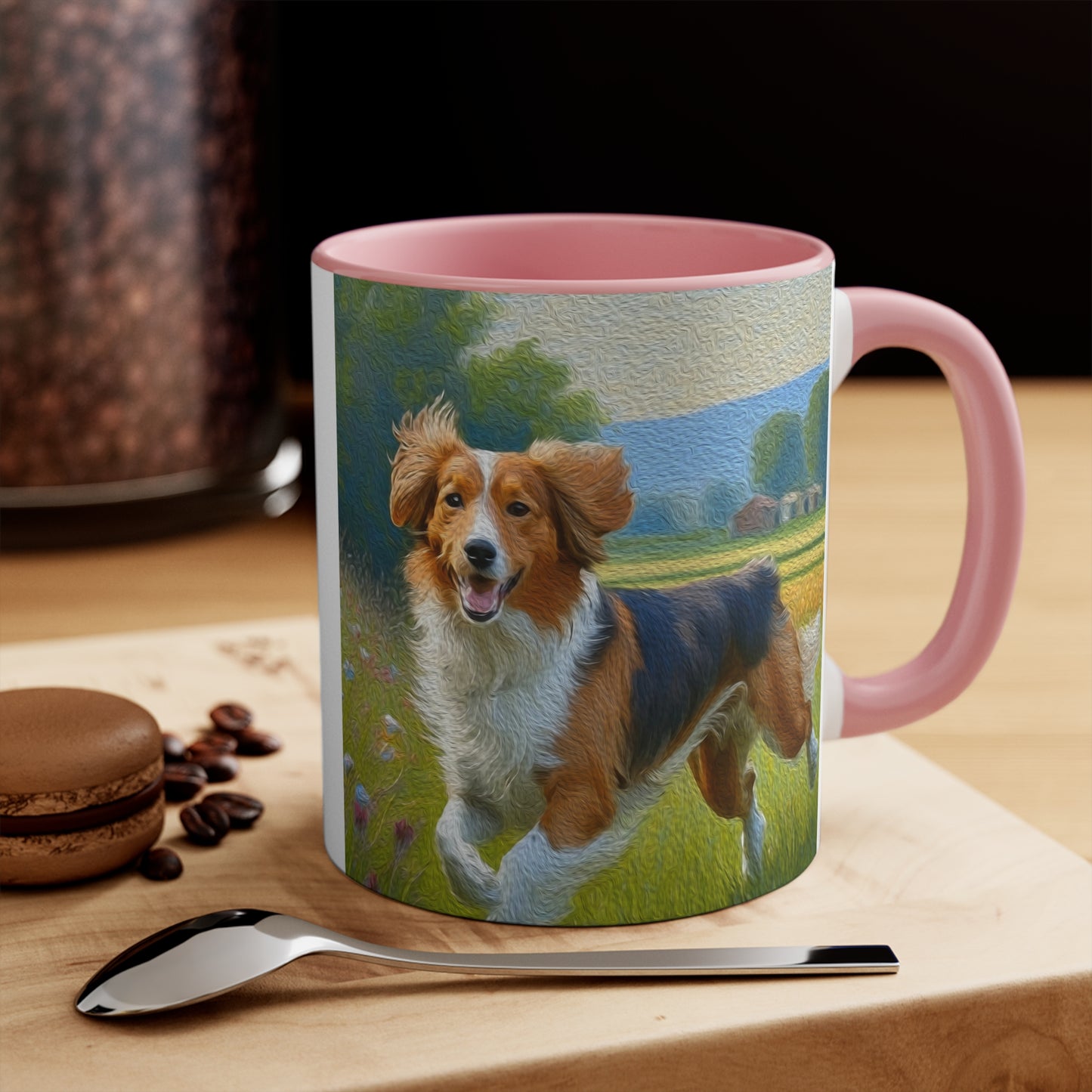 Nederlandse Kooikerhondje 11oz Ceramic Accent Mug