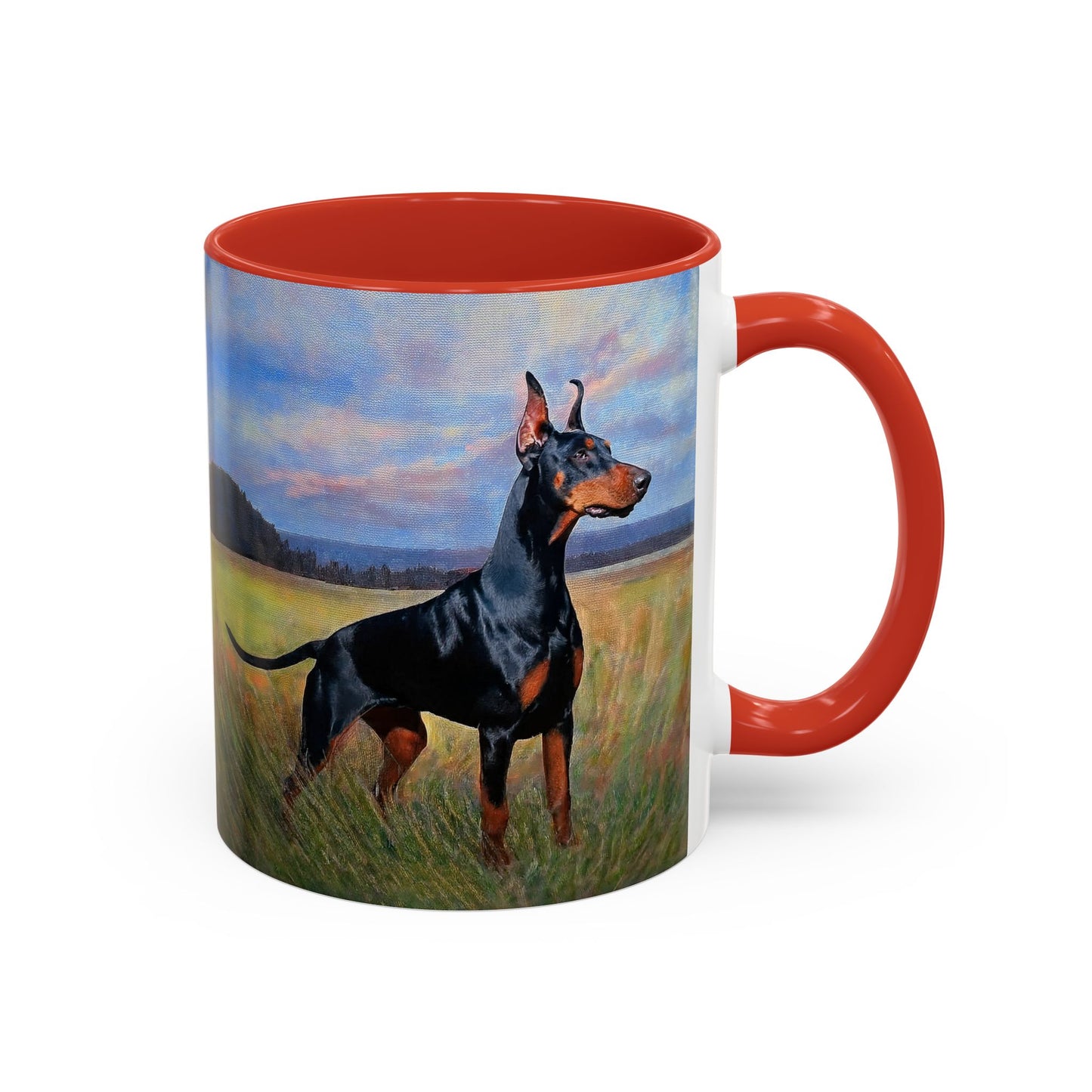 Doberman Pinscher #2 - Accent Coffee Mug