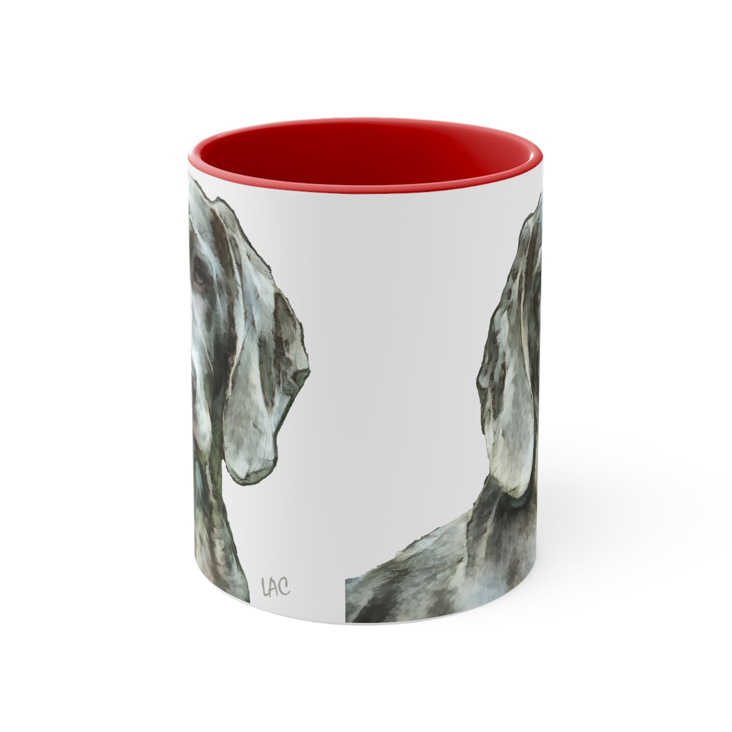 Weimaraner 'Greyson' Accent Coffee Mug, 11oz