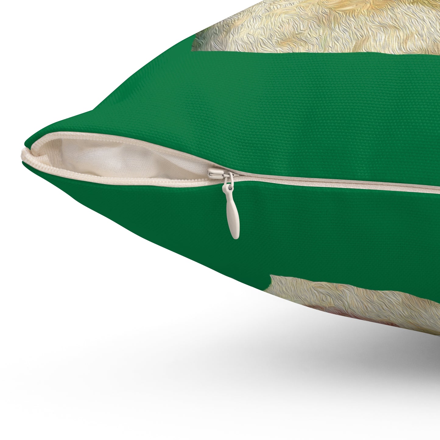Appenzeller Sennenhund Spun Polyester Throw Pillow