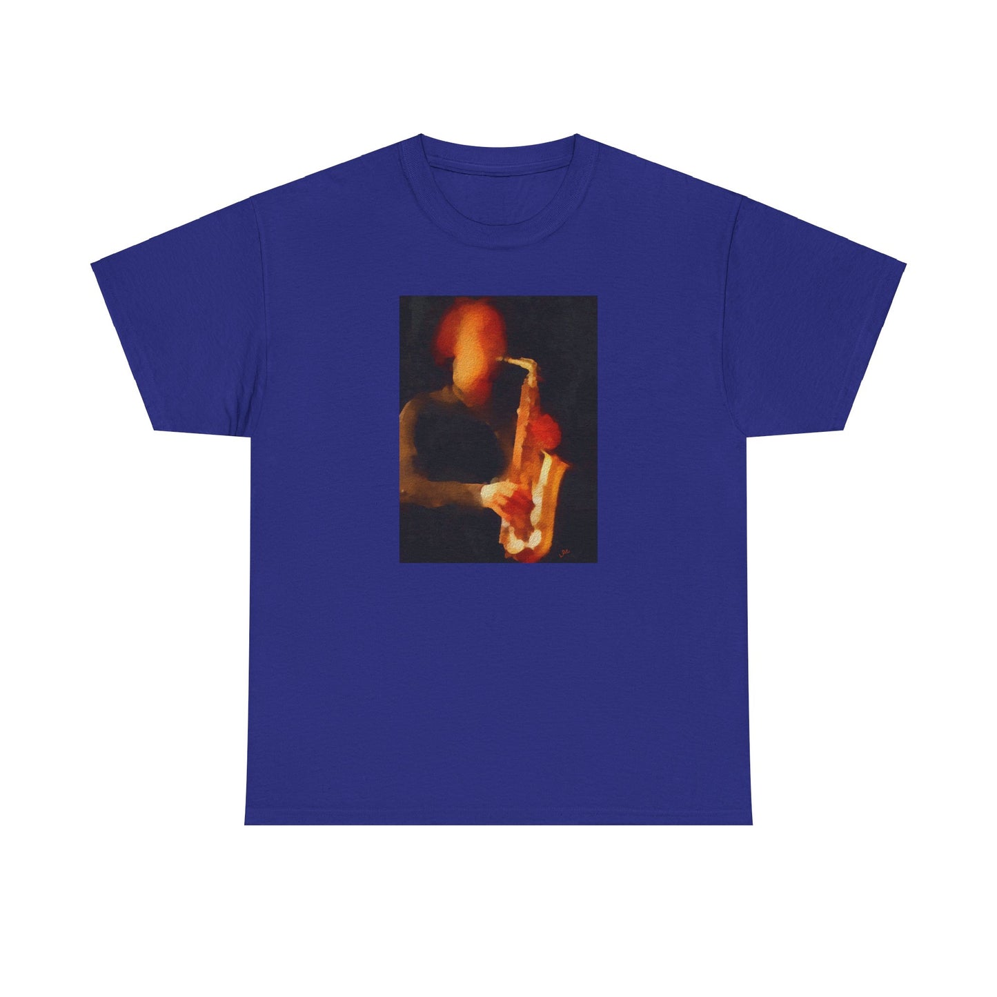 The Saxophonist Unisex Heavy Cotton Tee