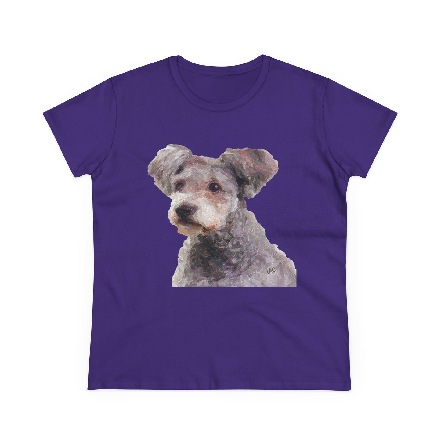Hungarian Pumi Women's Midweight Cotton Tee