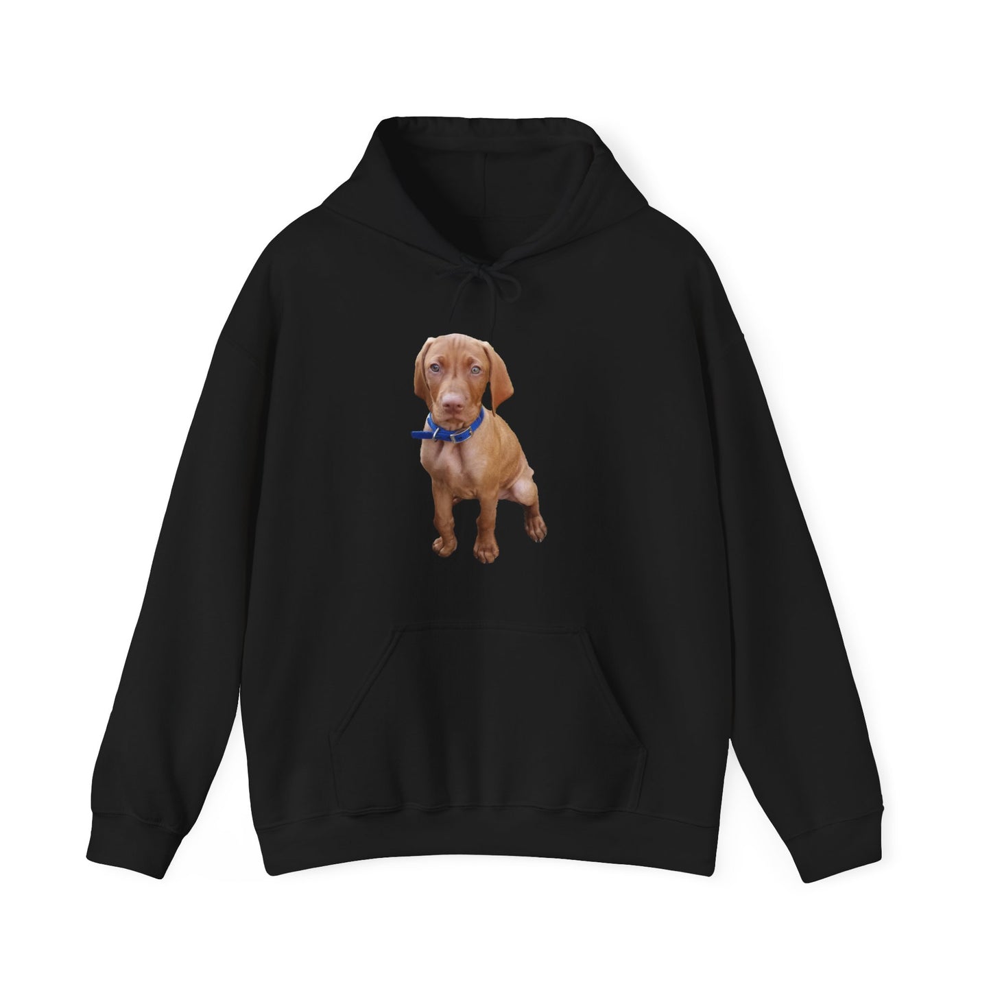 Hungarian Vizsla 'Augie' Unisex 50/50 Hoodie