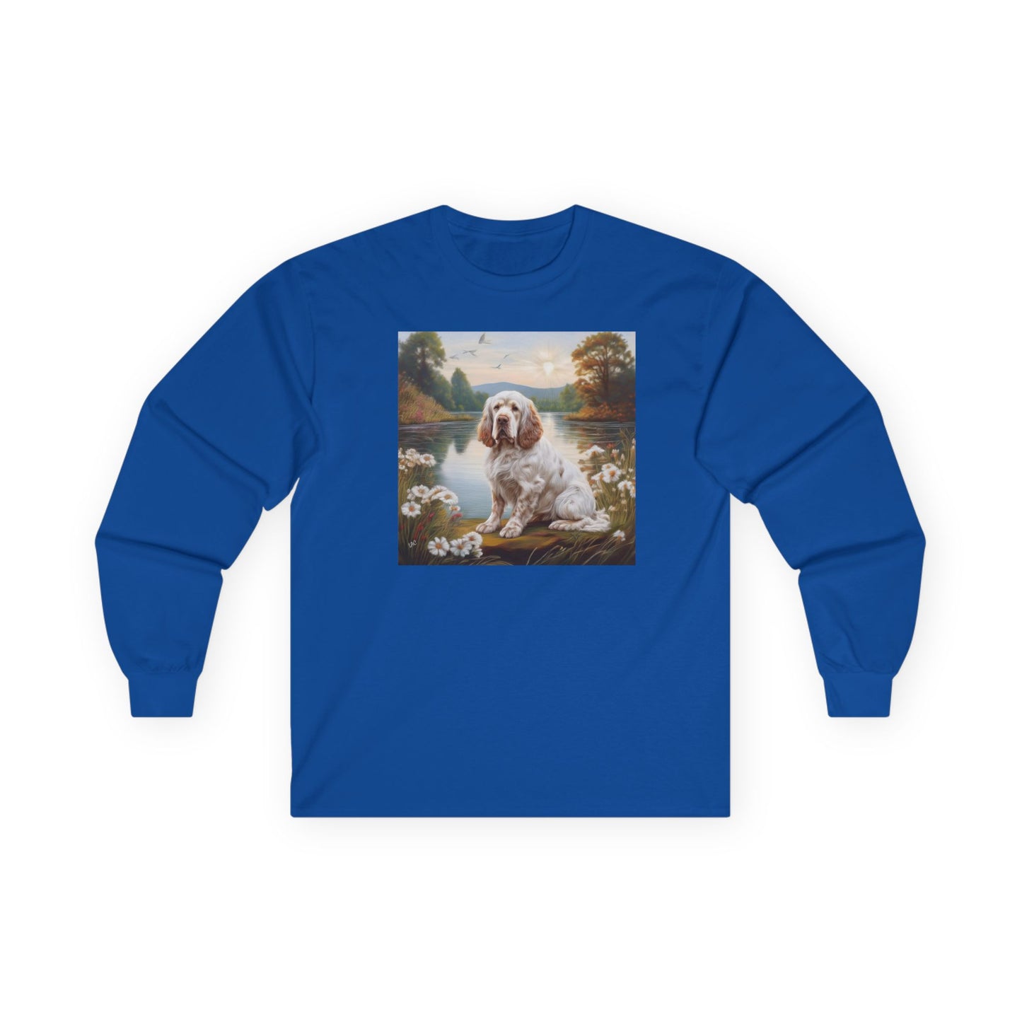 Clumber Spaniel - Unisex Classic Cotton Long Sleeve Tee