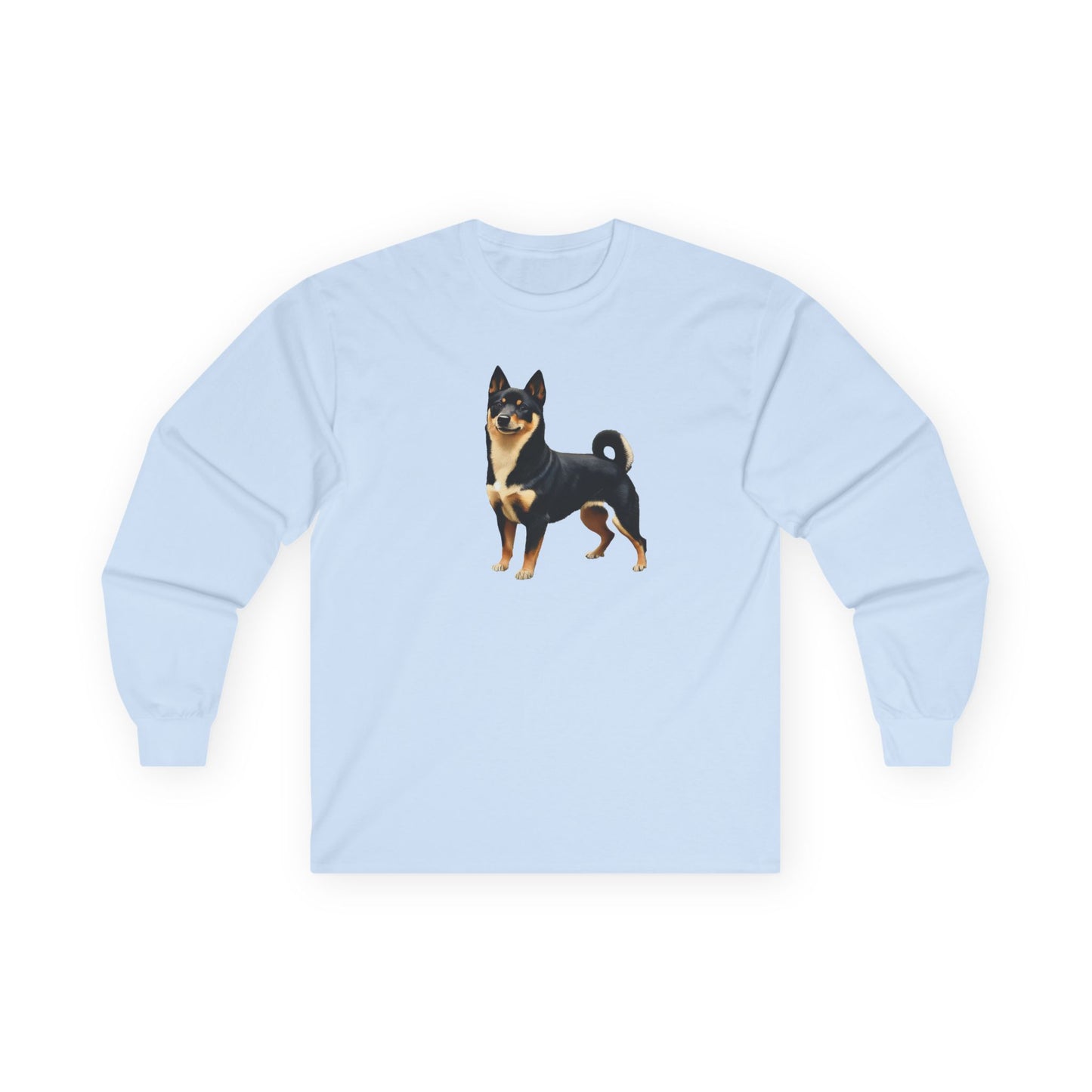 Black & Tan Shiba Inu - Unisex Classic Cotton Long Sleeve Tee