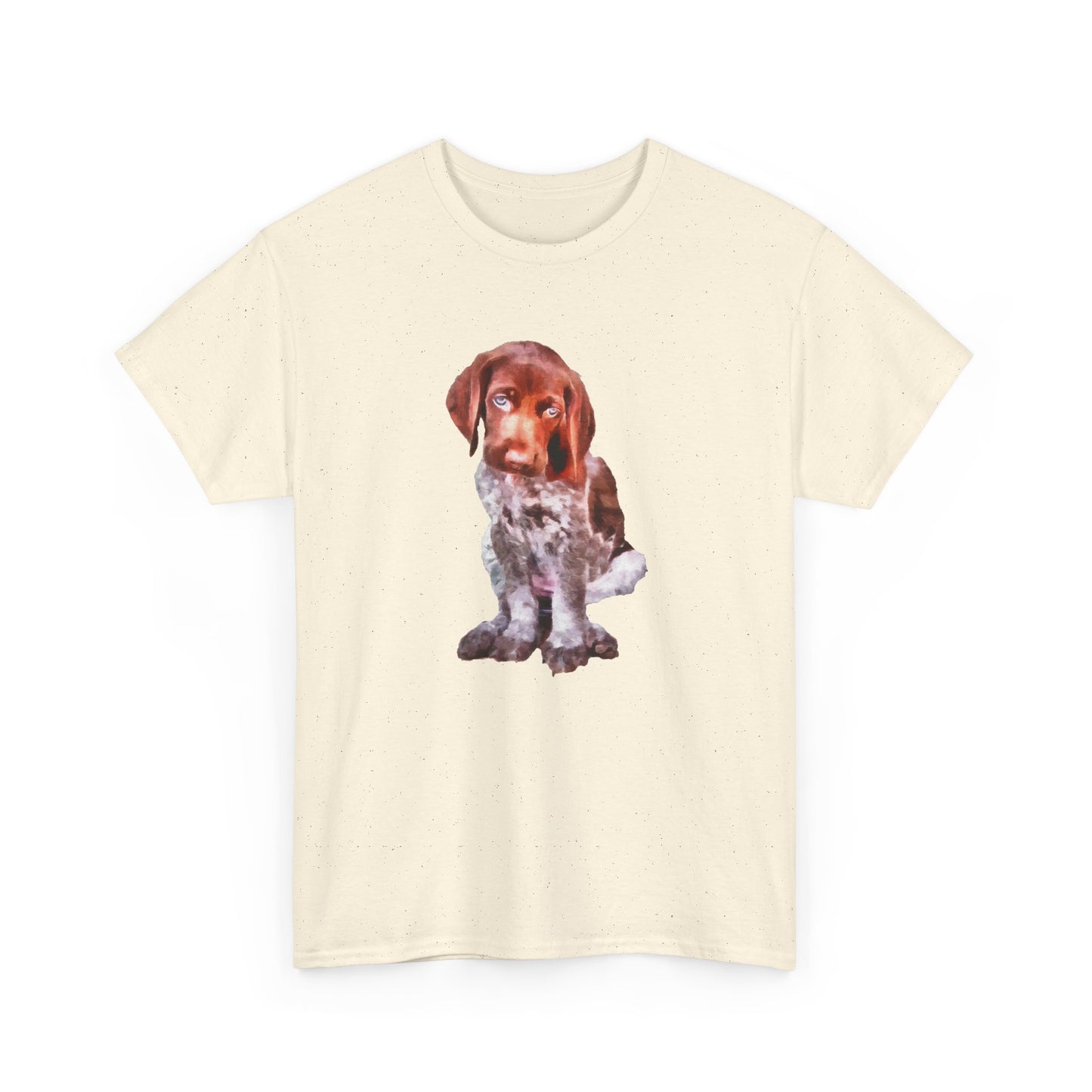 German Shorthaired Pointer 'Benny' Unisex Heavy Cotton Tee