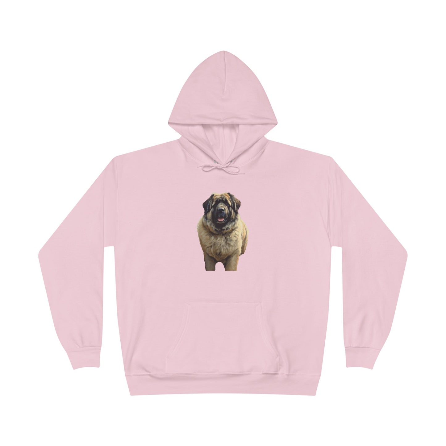 Caucasian Shepherd Dog Unisex Fleece Lined Pullover Hoodie Sweatshirt