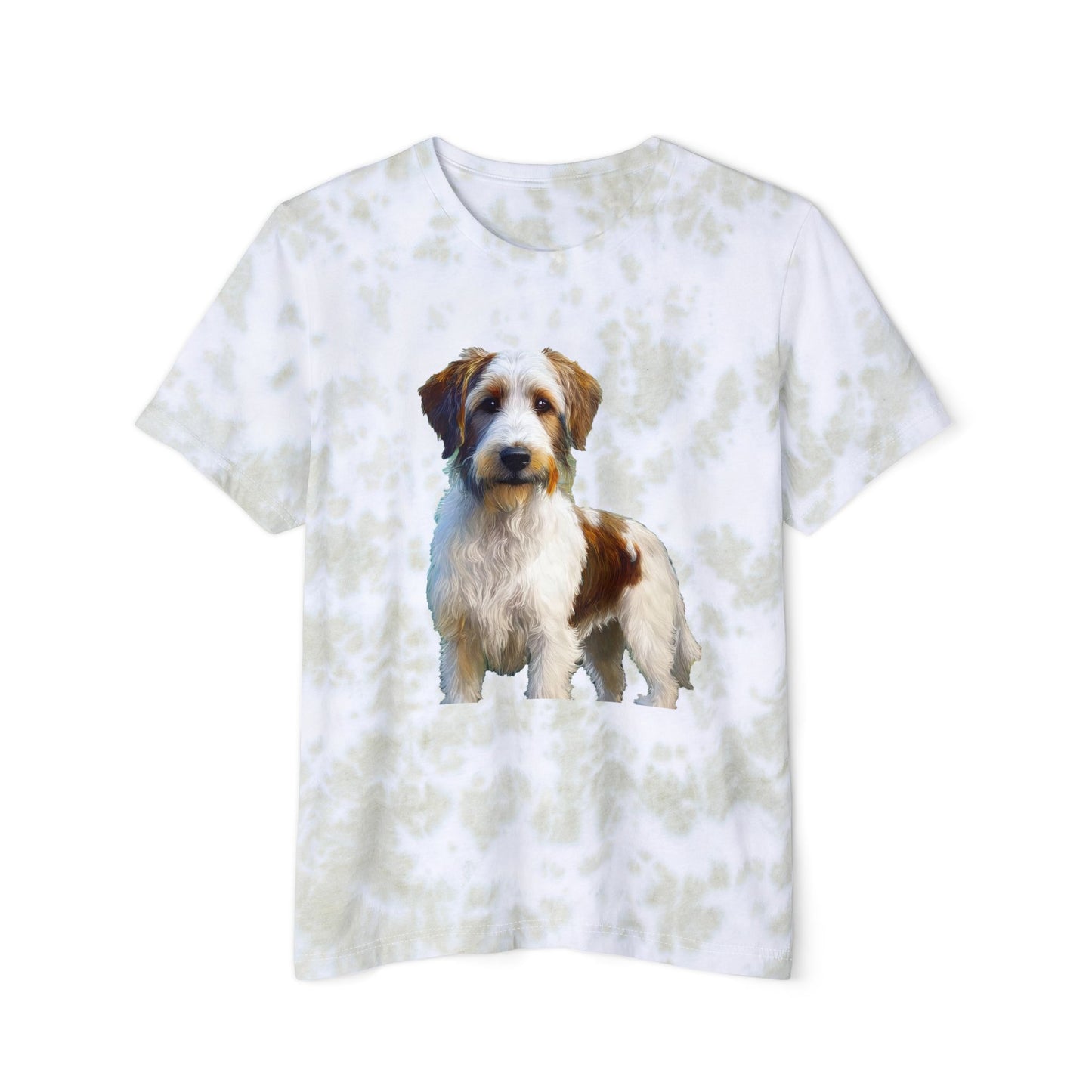 Kromfohrländer - Unisex Fashion Tie-Dyed T-Shirt