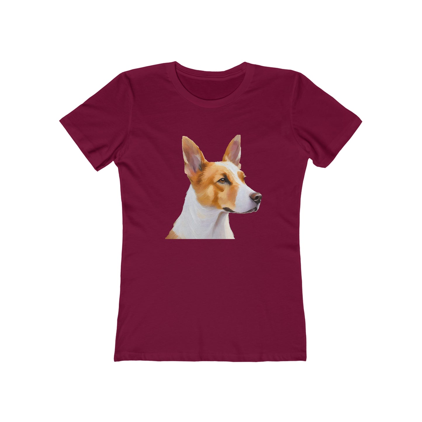Canaan Dog of Israel Women's Ringspun Cotton Tee