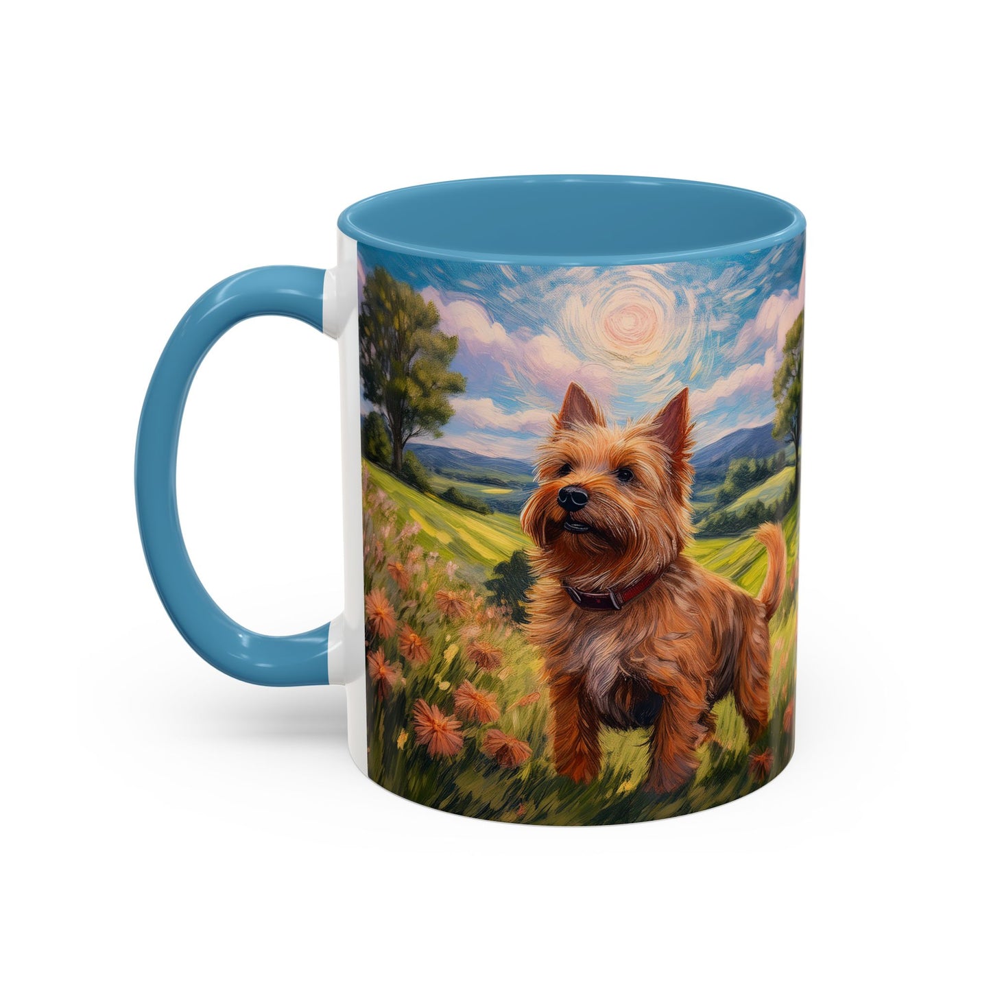 Norwich Terrier Accent Coffee Mug