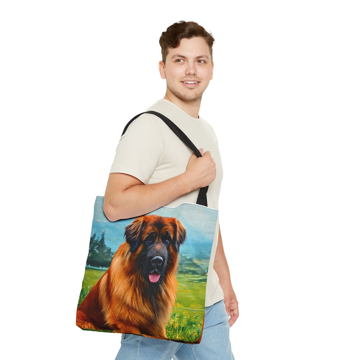 Leonberger - Polyester Tote Bag (AOP)
