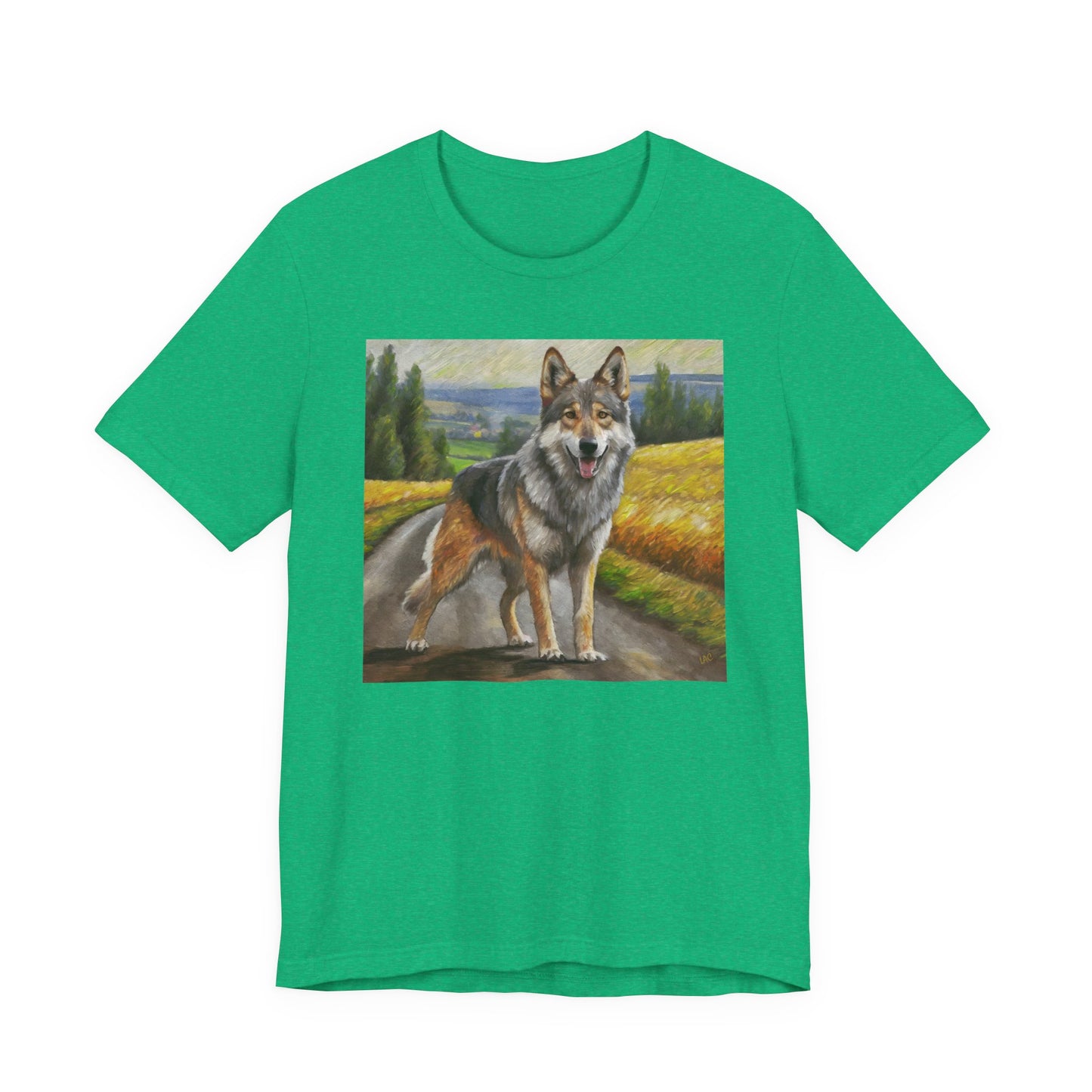 Czechoslovakian Vlciak 'Wolfdog' Unisex Jersey Short Sleeve Tee