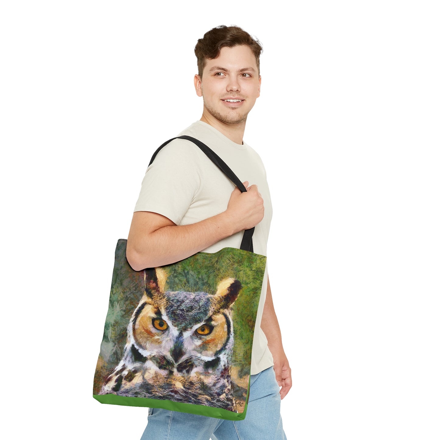 Great Horned Owl 'Hooty' - Tote Bag