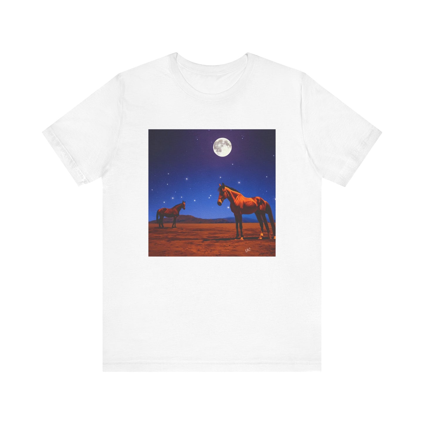 Moonlight Horses Unisex Jersey Short Sleeve Tee