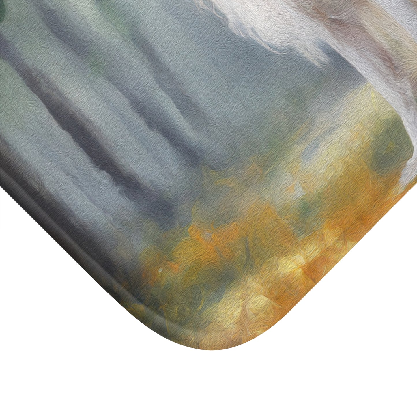 Borzoi 'Russian Wolfhound' Elegant Bathroom Rug Mat