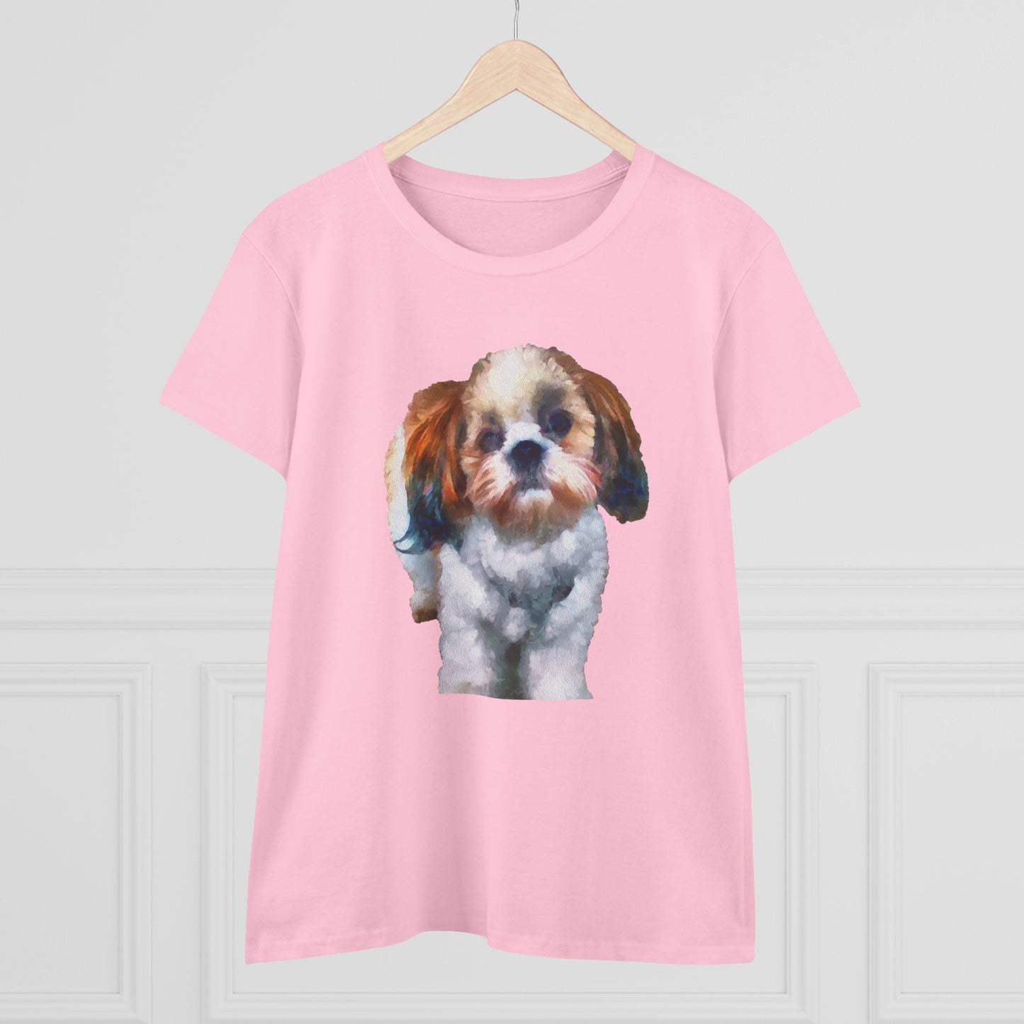 Shih-Tzu Women's Midweight Cotton Tee
