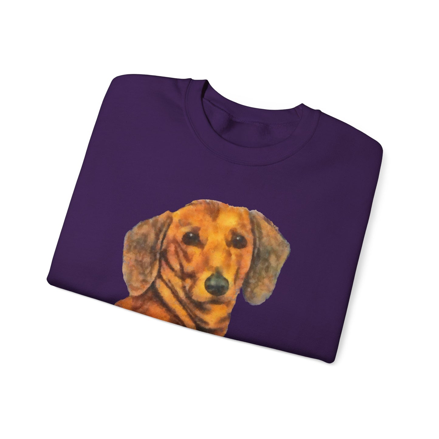Dachshund 'Doxie #1' Unisex 50/50 Crewneck Sweatshirt