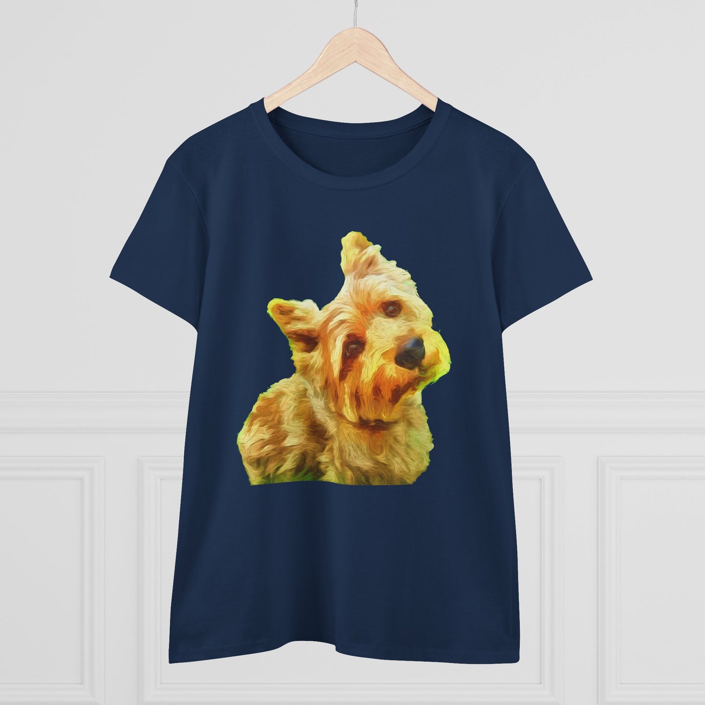 Norwich Terrier Women's Midweight Cotton Tee