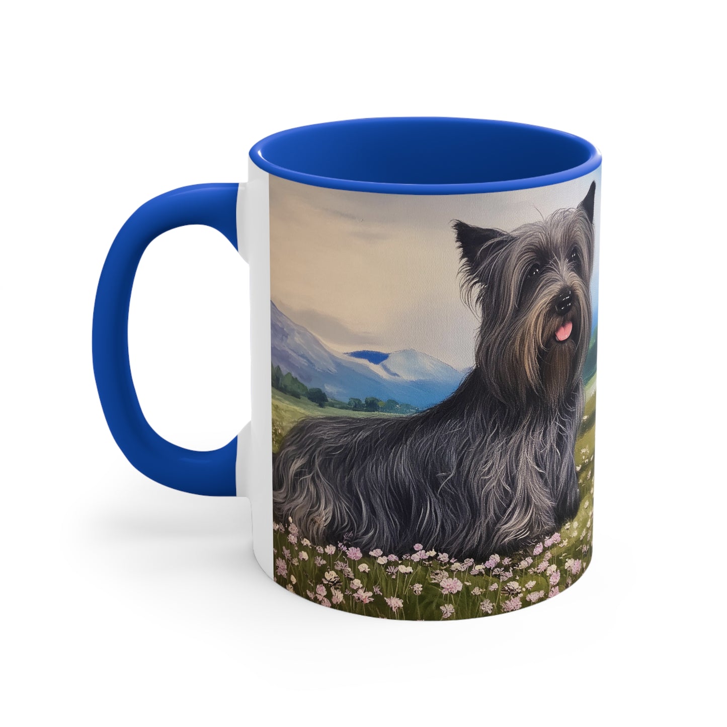 Skye Terrier 11oz Ceramic Accent Mug
