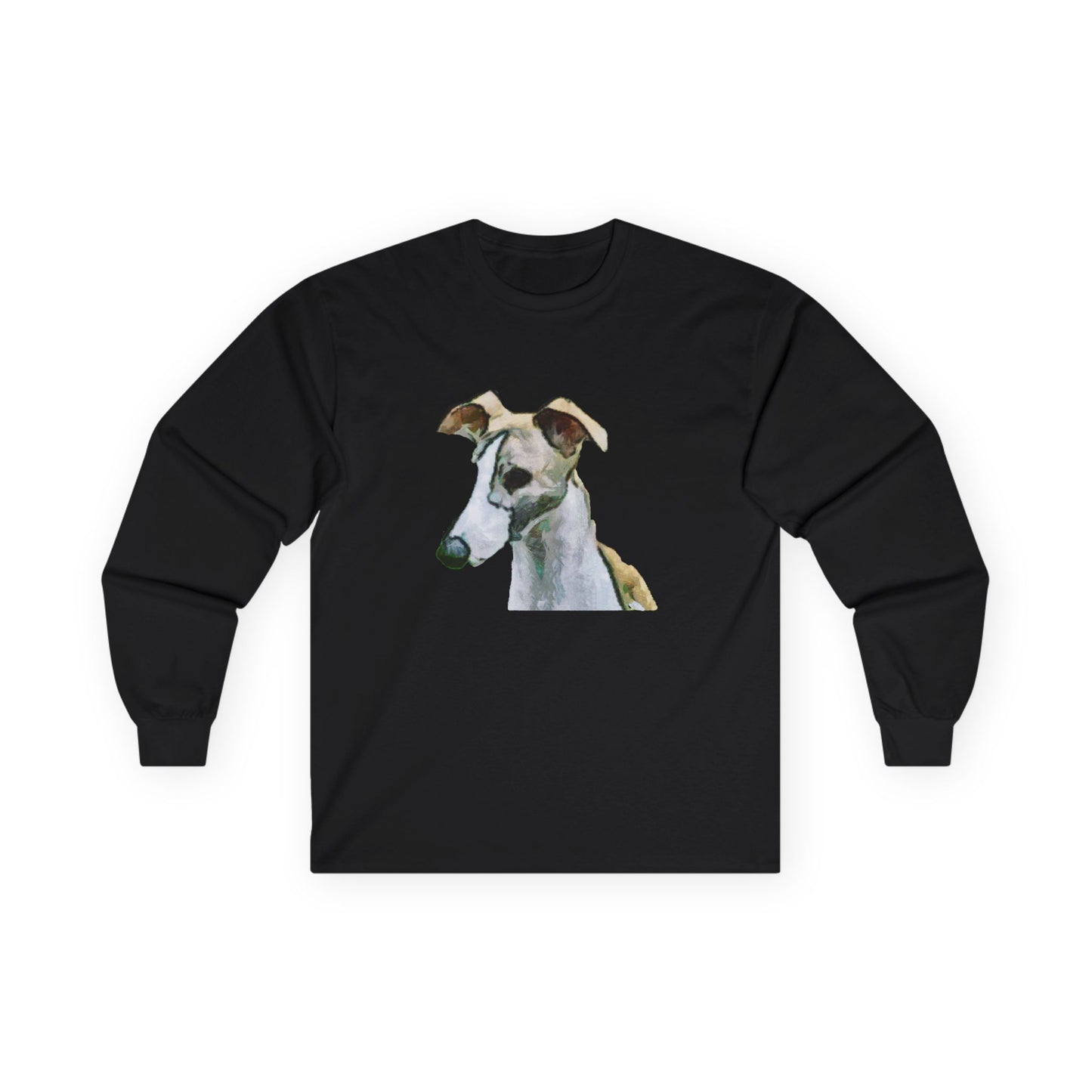 Whippet 'Simba' Classic Cotton Long Sleeve T-Shirt