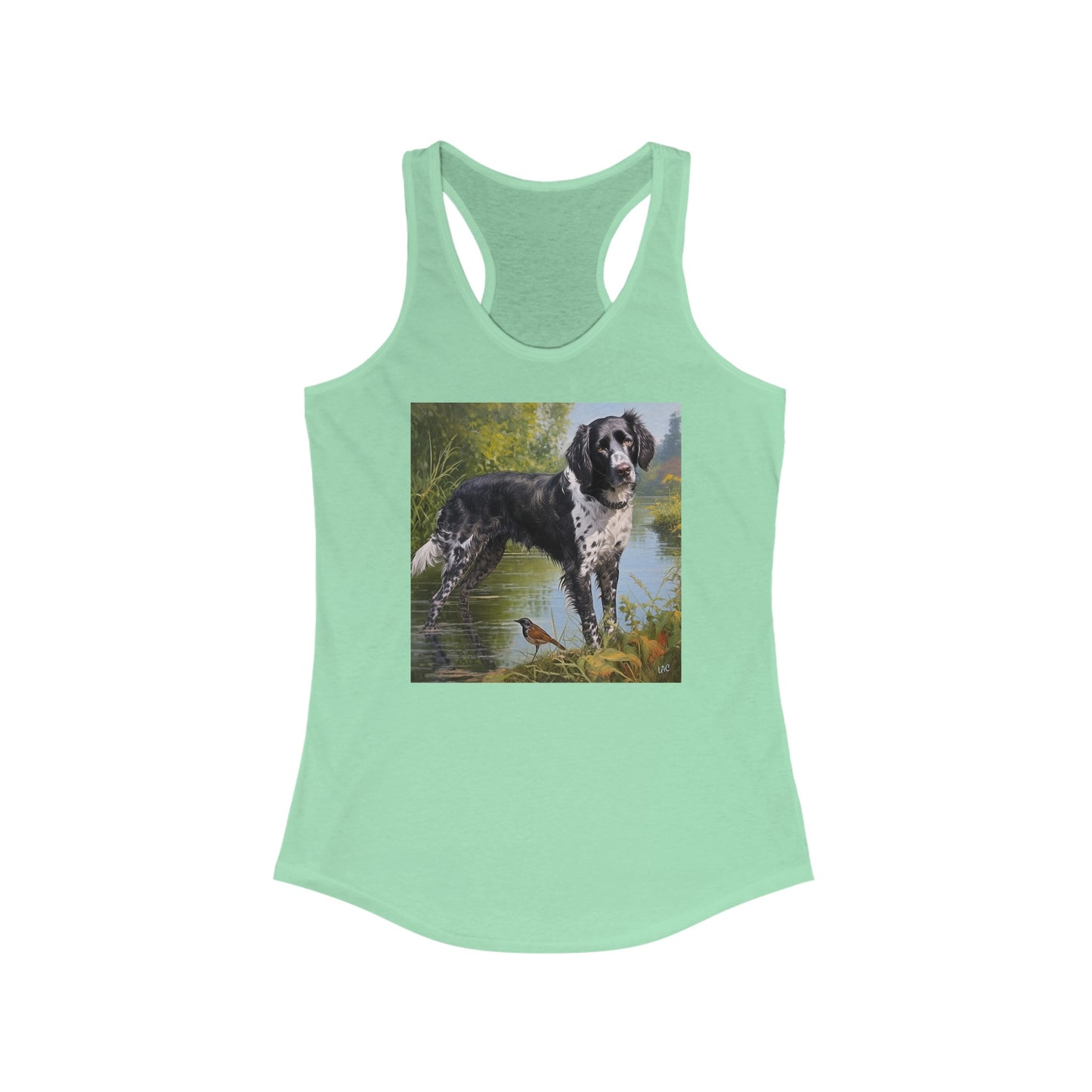 Large Munsterlander Women's Classic Racerback Tank