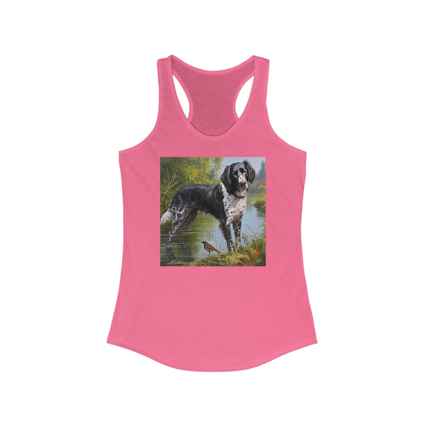 Large Munsterlander Women's Classic Racerback Tank