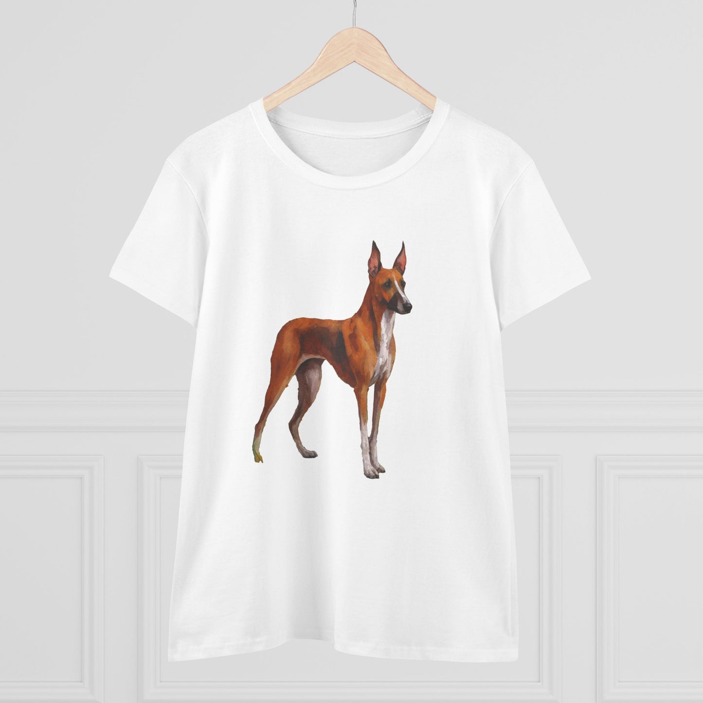 Azawakh 'Tuareg Sloughi' Women's Midweight Cotton Tee